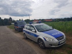 RADIOWÓZ POLICJA, RADIOWÓZ SOK, PRZEJAZD KOLEJOWY