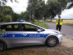 RADIOWÓZ, POLICJANT MIERZY PRĘDKOSC, DROGA