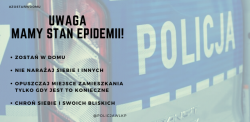 zdjęcie radiowozu oznakowanego policji