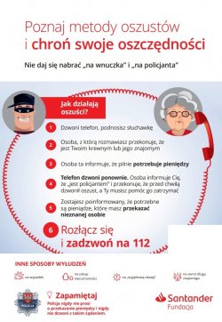 Każdy z naszych rodziców, dziadków wiele razy przypominał nam o podstawowych zasadach bezpieczeństwa. Wiemy, że nie należy ufać obcym, nie otwierać drzwi takim osobom, a w przypadku zagrożenia dzwonić na numer alarmowy 112 i wołać o pomoc. Mimo to często słyszymy, że ktoś z dorosłych padł ofiarą oszustów. W czym tkwi więc problem?