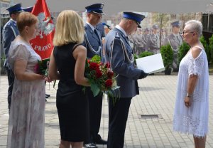 podziękowania dla pracownika cywilnego Komisariatu Policji w Jastrowiu, składa Komendant Powiatowy Policji w Złotowie