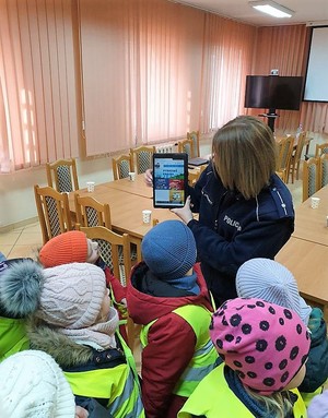 Prezentacja portalu pyrek.pl na tablecie